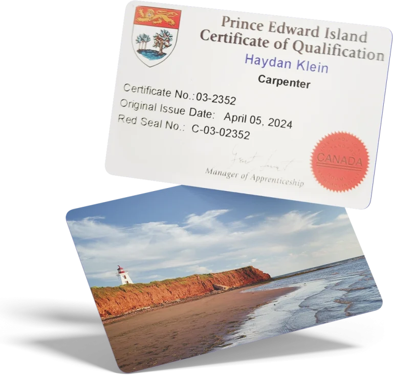 Haydan Red Seal Hexagon Construction Company Prince Edward Island - PEI